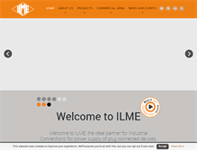 Tablet Screenshot of ilme.com